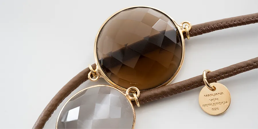 Marjana von Berlepsch Armband Mogul Silber vergoldet